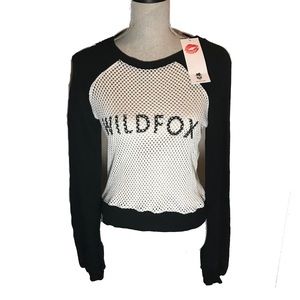 Wildfox Long Sleeve Sweater